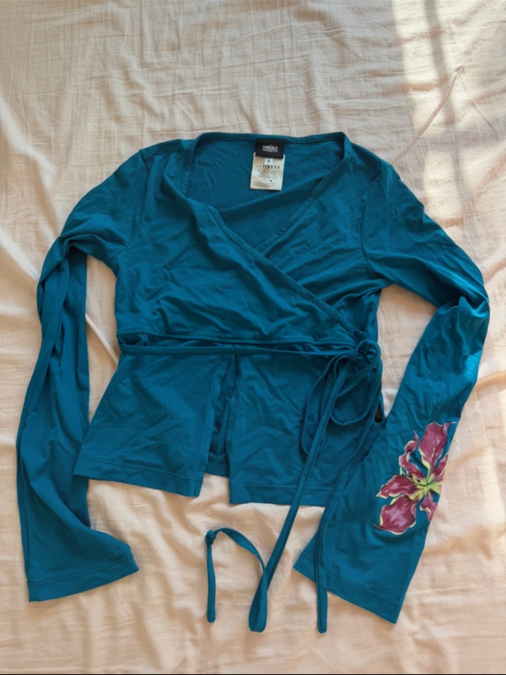 Versace jeans made in Italy couture top